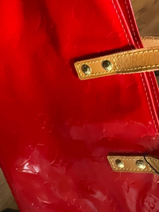 Louis Vuitton Handbags - Beautiful Louis Vuitton Red Used Lux Mini Bag 2800 R